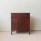 Industrial Portuguese Oak Wood Tambour Door Desk, 1940s 6