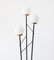 Italian Floor Lamp with Marble Base, 1950s 2