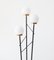 Italian Floor Lamp with Marble Base, 1950s, Image 2