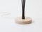 Italian Floor Lamp with Marble Base, 1950s 7