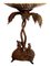 Palmen Servierstück aus Bronze 7
