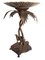 Palmen Servierstück aus Bronze 1