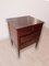Small Dresser in Walnut with Paved Drawers 3
