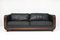 New York Burlwood & Leather Sofa by Alberto Nieri for Galleria Nieri, 1980s, Image 8