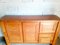 Credenza alta vintage in olmo massiccio, anni '70, Immagine 7