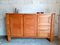 Credenza alta vintage in olmo massiccio, anni '70, Immagine 2