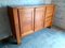 Credenza alta vintage in olmo massiccio, anni '70, Immagine 9