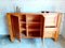 Vintage Solid Elm Highboard in the Style of Maison Regain, 1970s 4