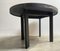 Round Wooden & White Ceramic Dining Table by Roger Capron, 1950s 9