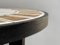 Mesa de comedor redonda de madera y cerámica blanca de Roger Capron, años 50, Imagen 10