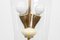 Brass and Glass Lamp, 1950s 6