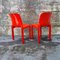 Mid-Century Modern Selene Stühle von Vico Magistretti für Artemide, Italien, 1960er, 2er Set 5