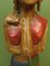 Large Eastern Lady Statue in Painted Wood 16