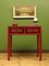 Antique Chinese Red Lacquered Console Table 12