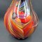 Italienische Vase aus Murano Glas, 1950 7