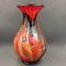 Italienische Vase aus Murano Glas, 1950 1