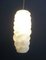 Mid-Century Opaline White Glass Pendant Lamp, 1960s 2