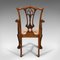 Fauteuil Chippendale Revival Antique Victorien, Set de 4 6