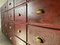 Antique English Bank of Drawers 13