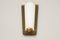Lampada da parete Majora in vetro opalino e ottone di Wilhelm Wagenfeld per Wagenfeld, Immagine 2