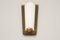 Majora Opal Glass on Brass Wall Lamp by Wilhelm Wagenfeld for Wagenfeld, Image 2