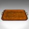 Antique English Oak Butlers Serving Tray 1