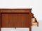 Bureau Compact Mid-Century en Teck avec 6 Tiroirs, Danemark, 1960s 5