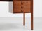 Mid-Century Danish Compact Desk in Teak with 6 Drawers, 1960s, Image 8