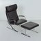 Poltrona Berlin con poggiapiedi di Meinhard Gerkan per Walter Knoll, anni '70, set di 2, Immagine 5