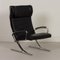 Berlin Lounge Chair with Footstool by Meinhard Gerkan for Walter Knoll, 1970s, Set of 2 7
