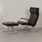 Berlin Lounge Chair with Footstool by Meinhard Gerkan for Walter Knoll, 1970s, Set of 2 5