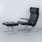 Poltrona Berlin con poggiapiedi di Meinhard Gerkan per Walter Knoll, anni '70, set di 2, Immagine 4
