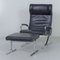 Set of Berlin Lounge Chair with Footstool by Meinhard Gerkan for Walter Knoll, 1970s 2