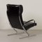 Berlin Lounge Chair with Footstool by Meinhard Gerkan for Walter Knoll, 1970s, Set of 2 11