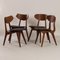 Teak Dining Chairs by Louis Van Teeffelen for Awa, 1960s 4