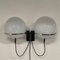 Tolkien ‘Lord of the Rings’ Wall Lamp with Two Morning Mist Glass Balloons by Raak, 1970s, Image 3