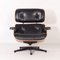 Sessel mit Fußhocker von Charles & Ray Eames für Vitra, 1990er, 2er Set 12