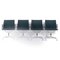 Chaises EA107 par Charles & Ray Eames pour Vitra, 1980s, Set de 4 1