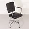 Black Office Chair with New Leatherette Upholstery by Fana, 1950s, Image 5