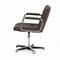 Leather Office Chair with Armrests by Ap Originals, 1970s 1