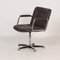 Leather Office Chair with Armrests by Ap Originals, 1970s 4