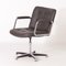 Leather Office Chair with Armrests by Ap Originals, 1970s 3