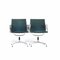 Sedie EA 107 di Charles & Ray Eames per Vitra, anni '80, set di 2, Immagine 1