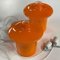 Lámparas colgantes B-1204 de vidrio opalino naranja de Raak Design Team para Raak, años 60, Imagen 8