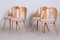 Mid-Century Modern Chairs by Antonín Šuman, Czechoslovakia, 1950s, Set of 4 4