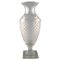 Französische Art Deco Vase aus klarem Kristallglas, 1930er 1