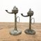 Pewter Oil Lamps, 1820s, Set of 2, Image 11