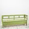 Green Antique Hungarian Settle Bench, Image 1