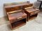 Chest of Drawer & 2 Bedside Tables by Luciano Frigerio for Desio, Set of 3 1