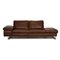 Cognac Leather Lobby 2-Seat Sofa by Willi Schillig 1